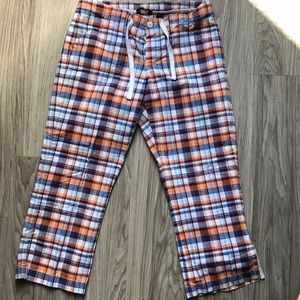 American Eagle Outfitters Plaid Capri Pants